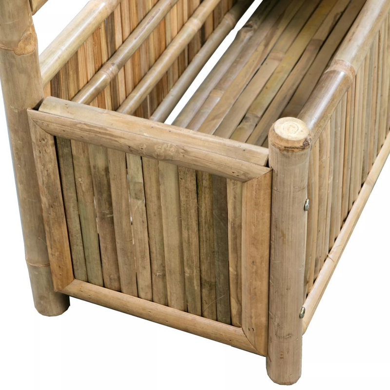 Rousseau Wood Planter Box, 135 cm H x 70 cm W x 30 cm D
