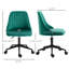 Chaise de travail en velours Anthonyville-815826962-880369916