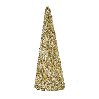 Arbre de Noël artificiel 11,8 "à paillettes
