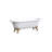 Armand 68 " L x 31 " W Freestanding Soaking Cast Iron Bathtub-49442550-49442509
