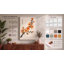 Blossoming Branch Japandi 1 Piece Wrapped Canvas Wall Art-1404137072-1404137076