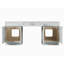 Base de meuble-lavabo double 78 po seulement-111666770