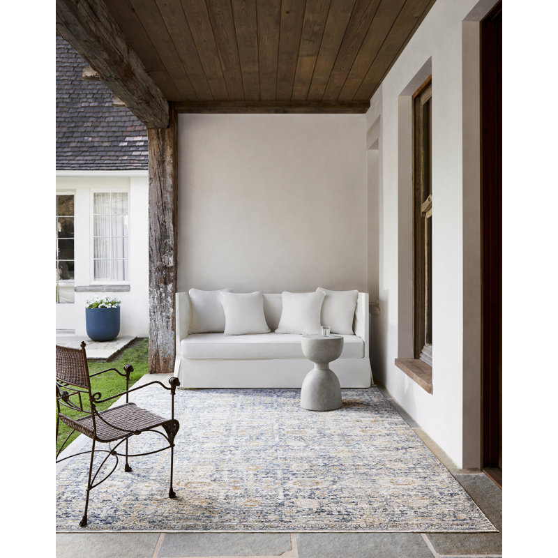 Tapis vintage lavable à la machine Becki Owens x Livabliss Ren, Rectangle 5 pi 3 po x 7 pi 10 po