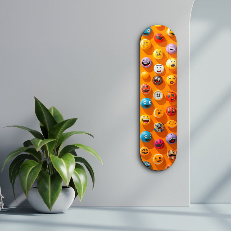 Peinture décorative en verre trempé