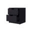 Table de chevet 2 tiroirs Wenge-276870518