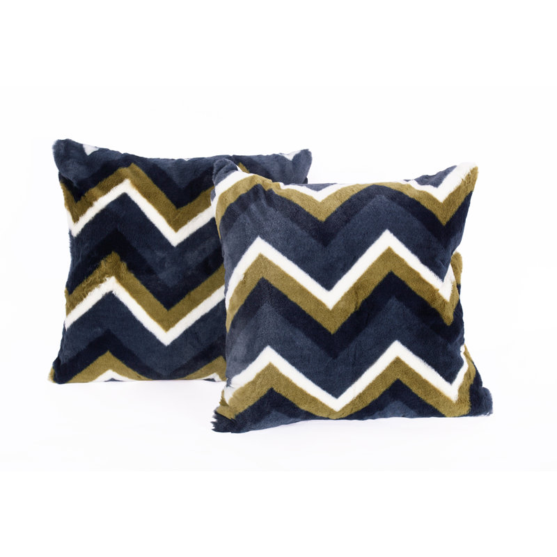 Chevron Square Cushion Cover, Binga