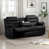 Black Faux Leather selected