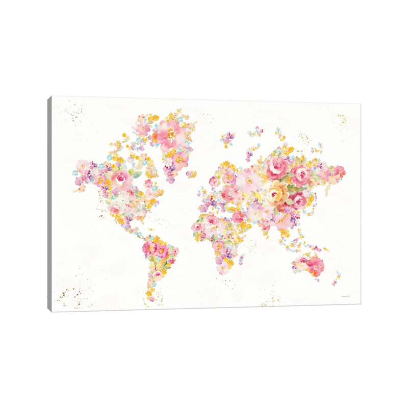 Reproduction d’art sur toile tendue « Midsummer World » par Danhui nai, Toile tendue, H 40 po x l 60 po x 1,5 po