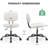 2 Piece Electric Desk with PU Leather Chair Office Set-1113027906