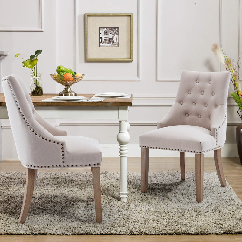 Chaise d'appoint Tonni, Beige
