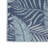 Rectangle Alduina Floral Polypropylene Indoor/Outdoor Area Rug in Blue/White-1597379822