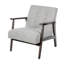 Croix Solid Wooden Frame Upholstered Tufted Armchair-1221753580