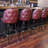 Tufted Button Upholstered Bucket Swivel Bar Stool-77309636