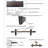 2 Piece Solid Wood Floating Shelf