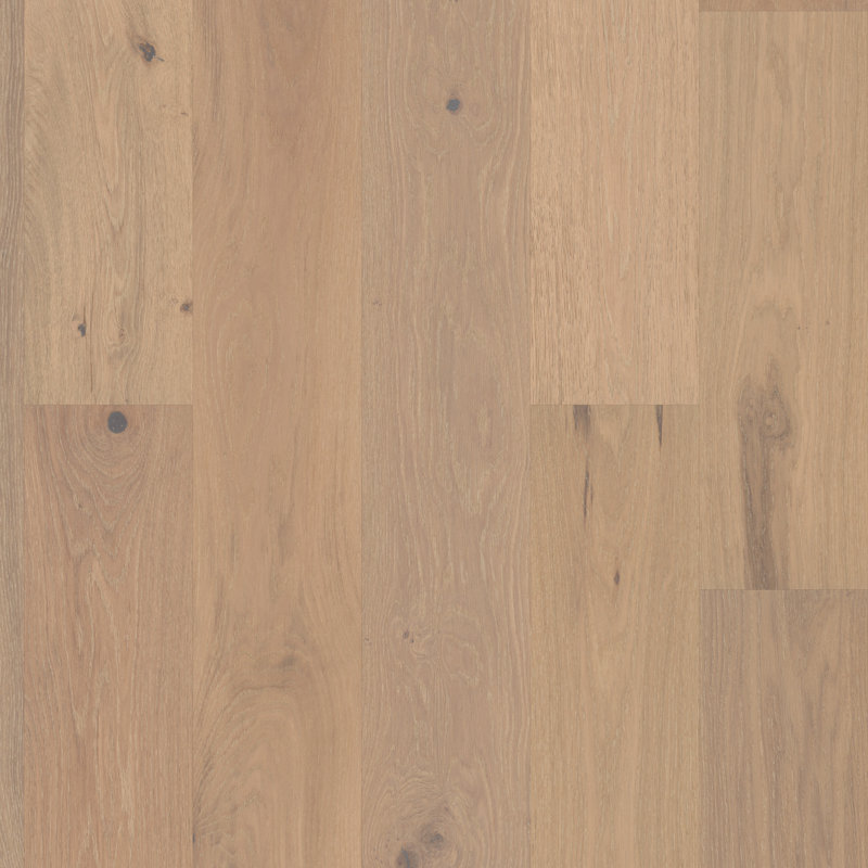 Plancher de bois franc d'ingénierie imperméable T délicatement 5/16 po x l 7,5 po x, Flaxton