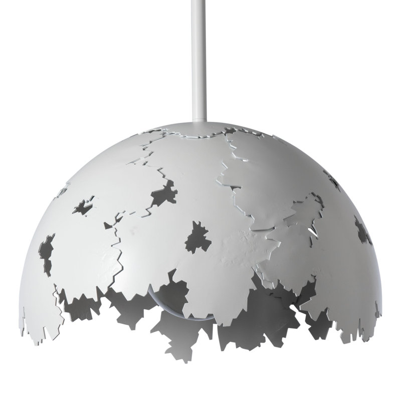 Pangea 1 - Light Dome Pendant, White