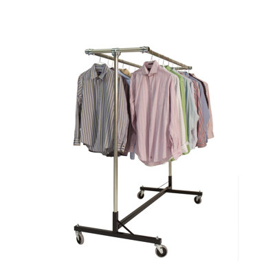 Greely 60'' Rolling Clothes Rack