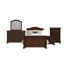 Ensemble de chambre à coucher pour lit-bateau 5 pièces Conley Cherry