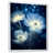 Cadre flottant blanc
