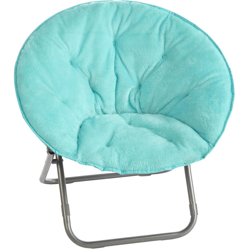 Fauteuil Papasan Giles, Argent, Turquoise