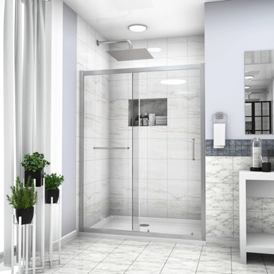 Paroi de douche coulissante simple