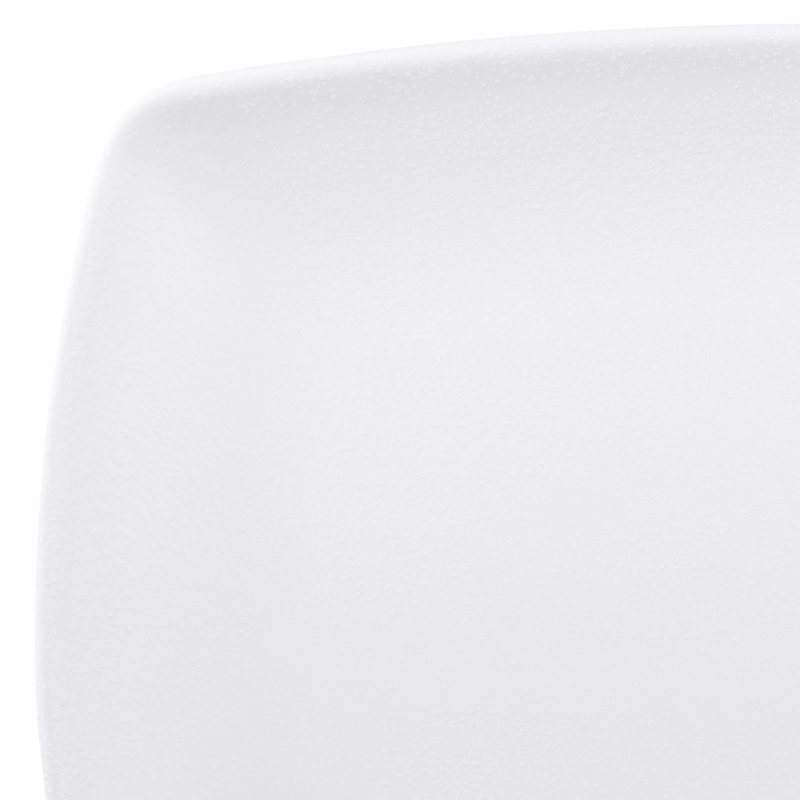 Plateau en mélamine Zen, Blanc, H 1,13 po x l 12,25 po x P 8,5 po
