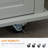 Kitchen Island On Wheels, Rolling Cart With Rubberwood Top, Spice Rack, Towel Rack And Drawers For Dining Room, Grey-431546957