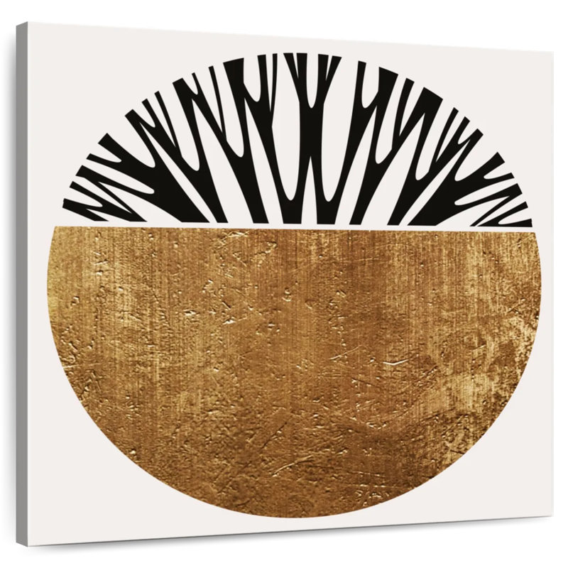 Avery Abstractika - Gold, 30" H x 30" W