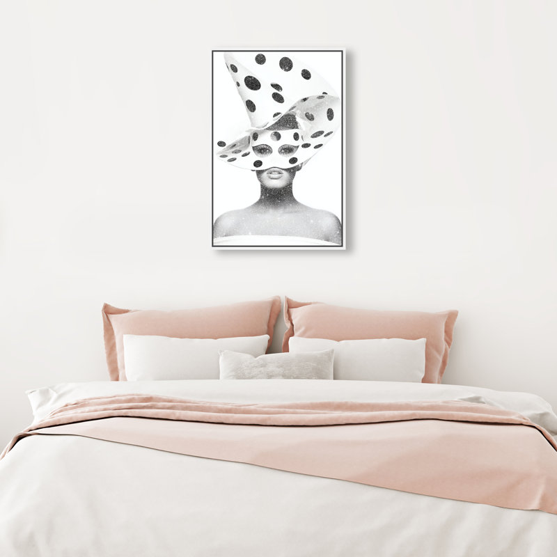 Spotted Sovereign Print by Oliver Gal, 46"H x 31"W, White Floater Frame
