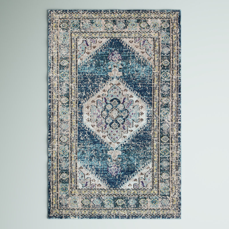 Silvie Oriental Area Rug, Rectangle 107 x 168cm