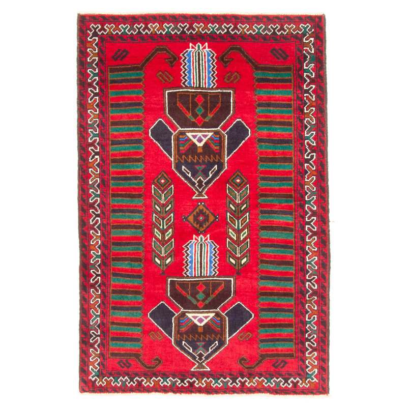 Teimani Red Rug 3'0" x 4'1"