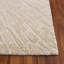 Tapis brun / beige en laine / coton touffeté à la main Marquee 507-108597650