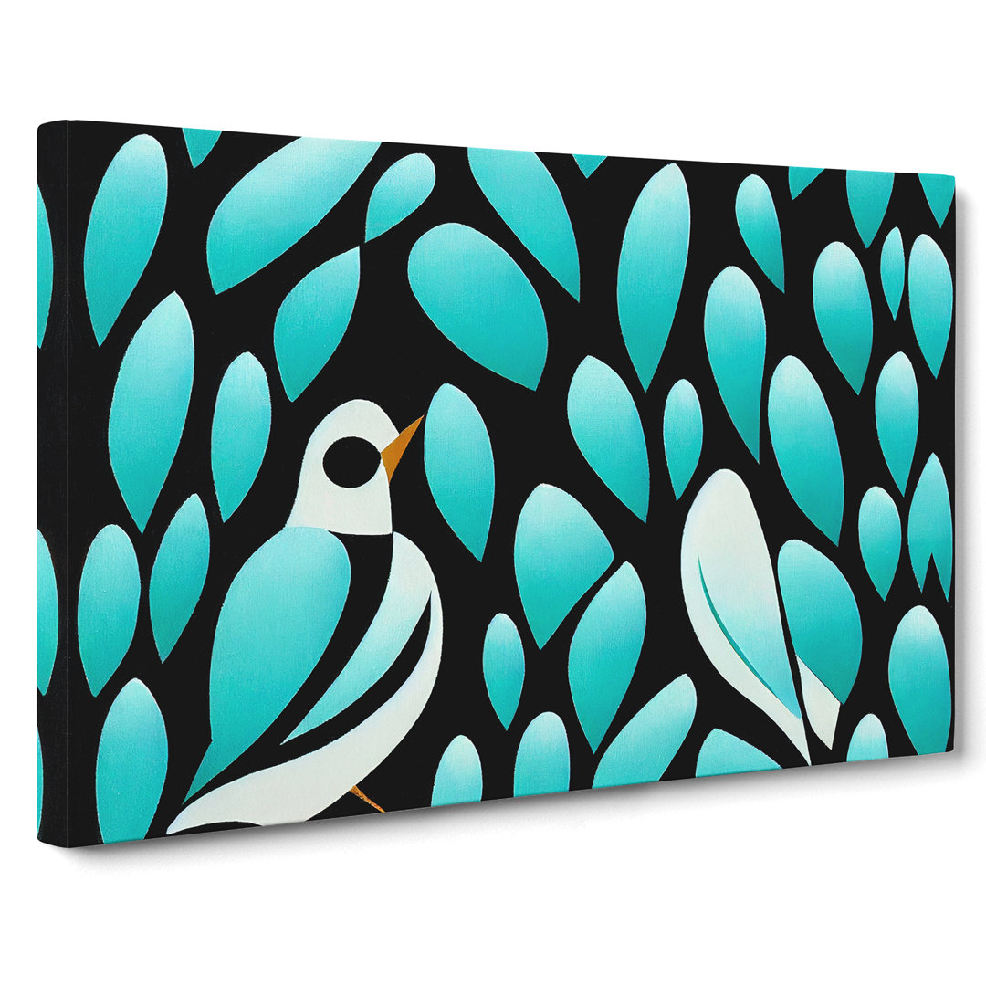 Spectacular Abstract Bird - Wrapped Canvas
