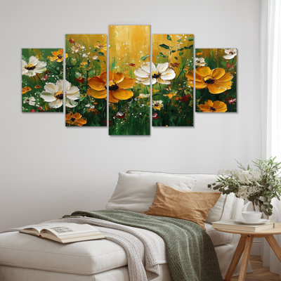 Hoffmann - coquelicots, art mural traditionnel