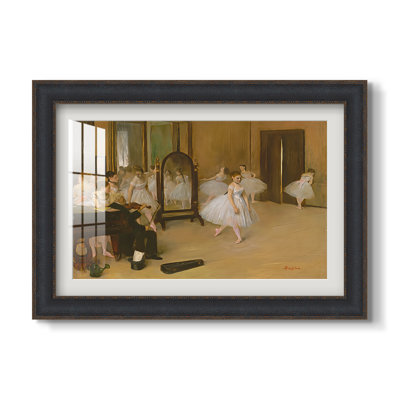 La classe de danse, vers 1870 - Edgar Degas - Estampe encadrée sur mesure