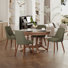 50.5cm H Fabric Upholstered Upholstered Back Side Chair in Beige