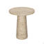 Table d'appoint ronde avec base piédestal
