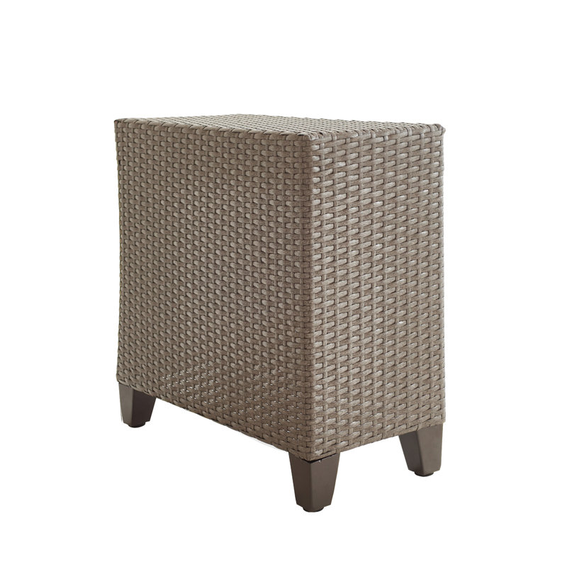 Riva Wicker Side Console Table