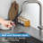 18 in. Single Handle Pull Down Sprayer Kitchen Faucet with 360° Spout Swivel in Brushed Nickel