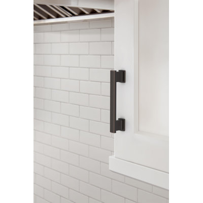 Triomphe 3-3/4 inch (96mm) Center-to-Center Oil-Rubbed Bronze Cabinet Pull - 10 Pack