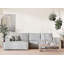 5 Seater Fabric Corner Sofa -1172360291-1172360296