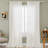 Toyoko Linen Blended Semi-Sheer Back Tab Curtain Pair-87909086-87909094