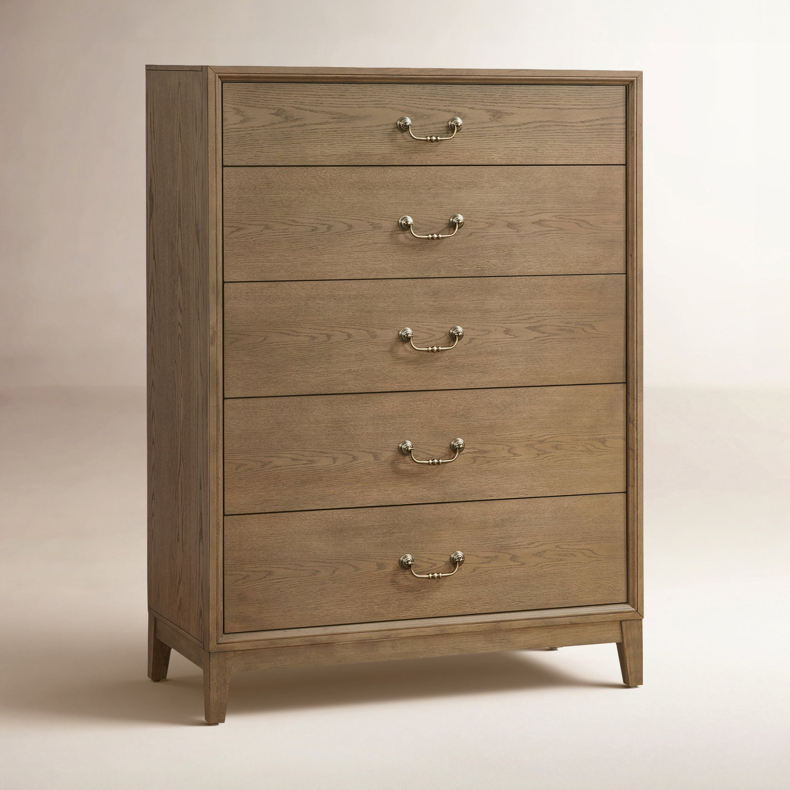 Bartlett 40" Oak Dresser, Brown