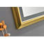 Miroir de salle de bain 48 "x 30" à DEL avec cadre en aluminium, miroir de meuble-lavabo mural, anti-buée, mémoire, 3 couleurs, réglable en continu