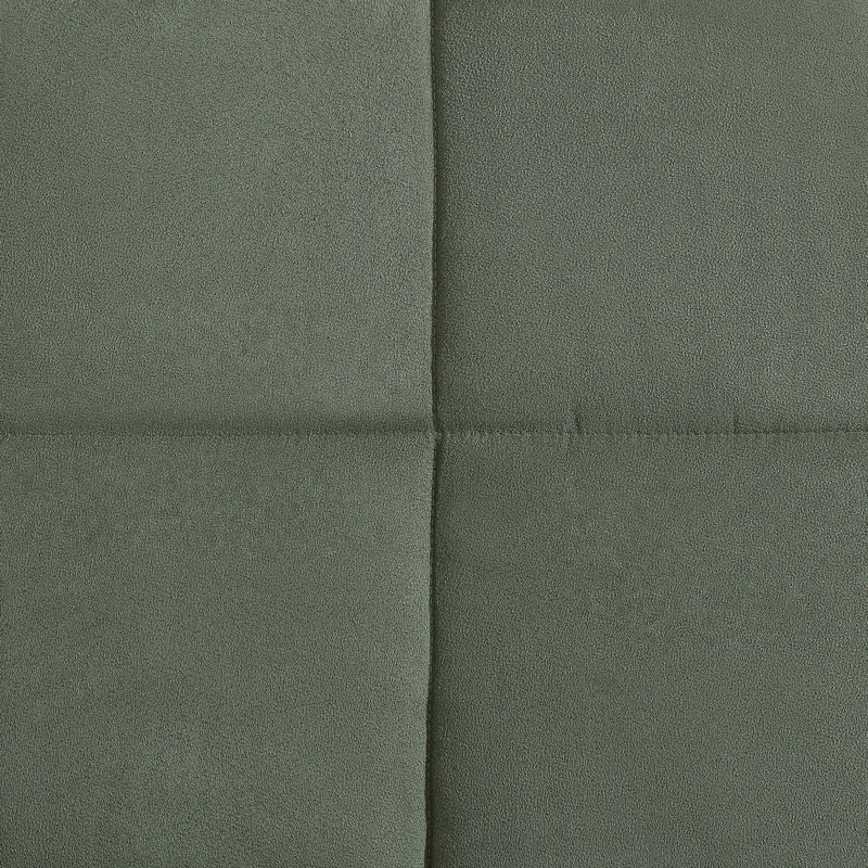 Nautica Beckett Microsuede/Sherpa Reversible Green Comforter Set, Queen Comforter + 2  Standard Shams