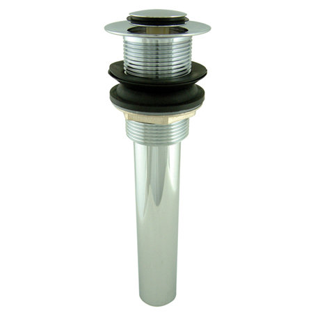 Drain de lavabo de salle de bain escamotable South Beach, Chrome poli
