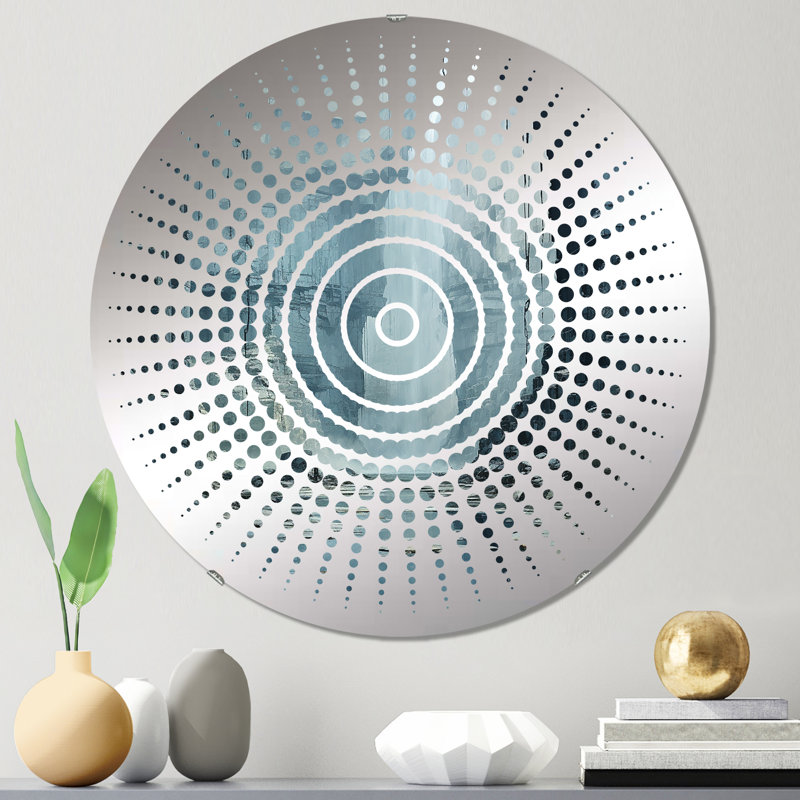 Gelica - Miroir mural Sun Circles, 31,4 po x 31,4 po