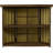 Pranav Oval Metal Outdoor Bar Table , 51'' in. W 21'' in. D