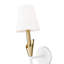 Applique murale 1 lumière Claudelle-288896338