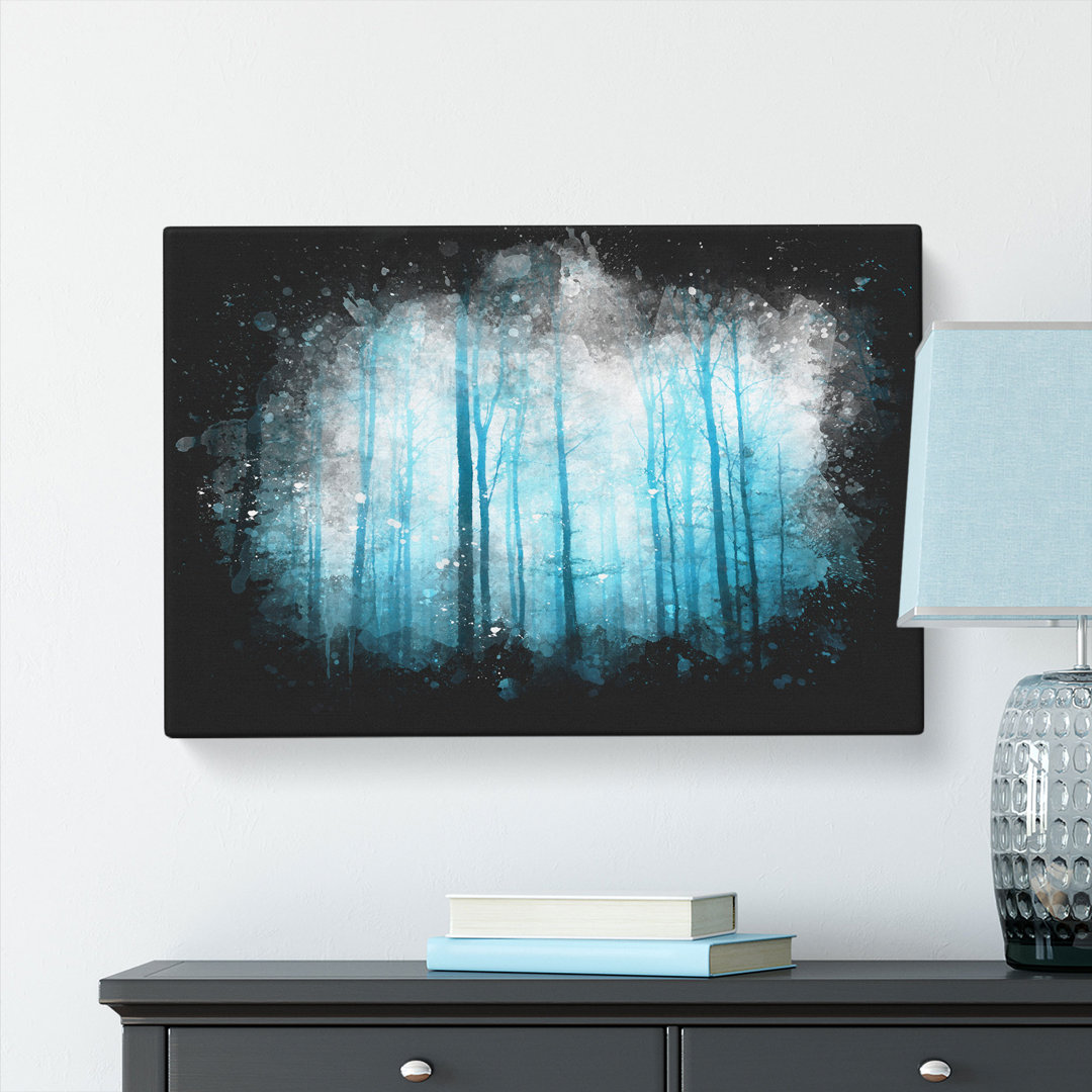 Forest in Frankfurt Germany - Wrapped Canvas
